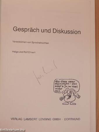 Gespräch und Diskussion