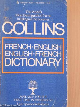 Collins French-English, English-French Dictionary