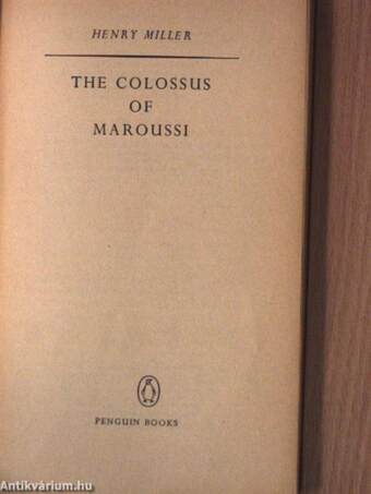 The Colossus of Maroussi