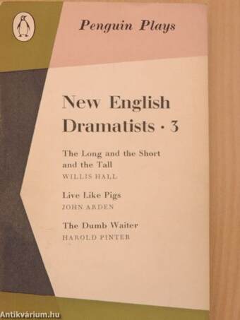 New English Dramatists 3.