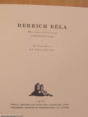 Rerrich Béla