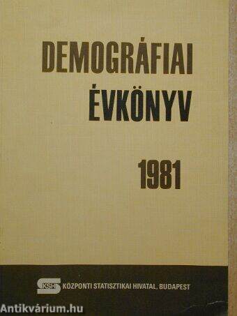 Demográfiai évkönyv 1981