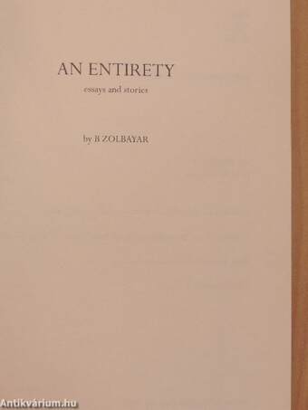 An Entirety