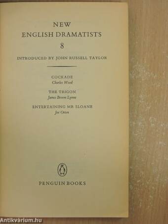 New English Dramatists 8.