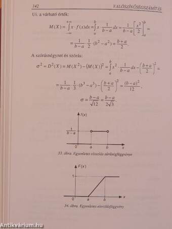 Valószínűségszámítás és matematikai statisztika