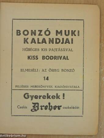 Bonzó Muki kalandjai hűséges kis pajtásával Kiss Bodrival 14.