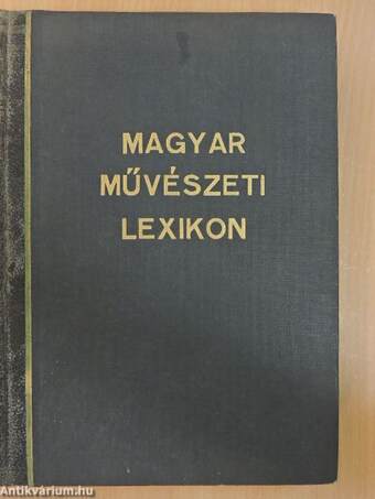 Magyar művészeti lexikon