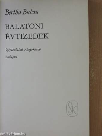 Balatoni évtizedek