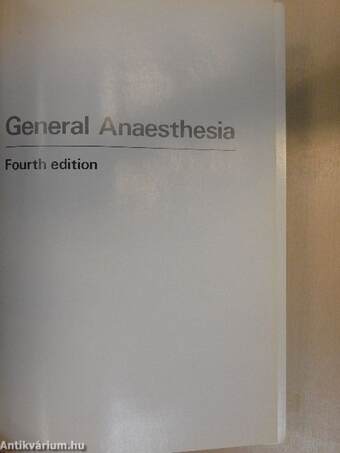 General Anaesthesia 1-2