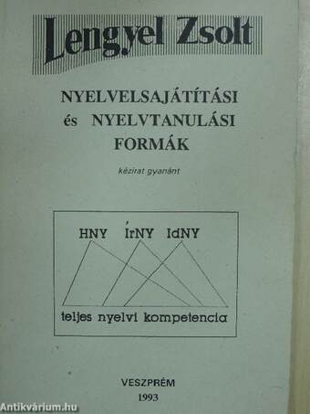 Nyelvelsajátítási és nyelvtanulási formák