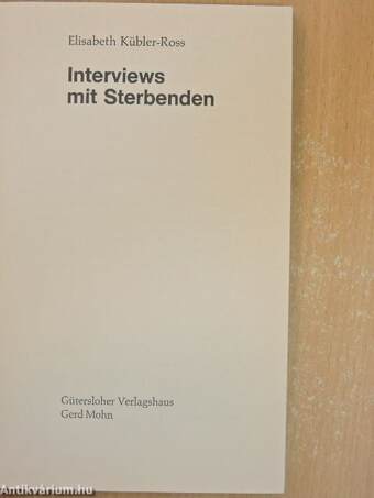 Interviews mit Sterbenden