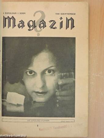 ? Magazin 1929. szeptember