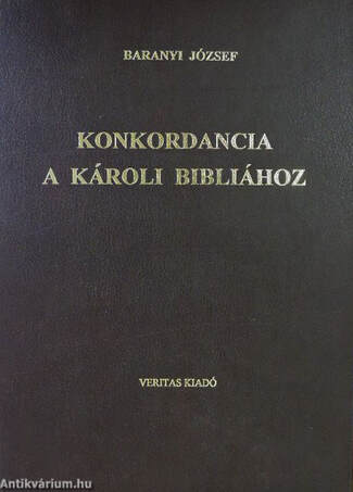 Konkordancia a Károli Bibliához