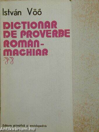 Dictionar de proverbe roman-maghiar
