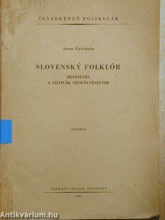 Slovensky Folklór