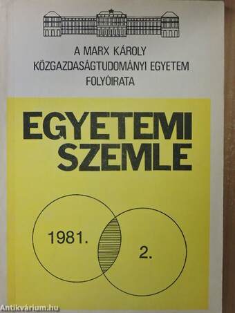 Egyetemi Szemle 1981/2.