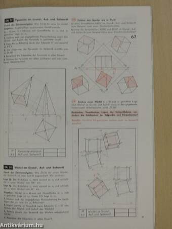 Lehrbuch des Geometrischen Zeichnens 4. Klasse