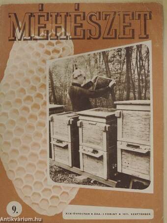 Méhészet 1971. szeptember