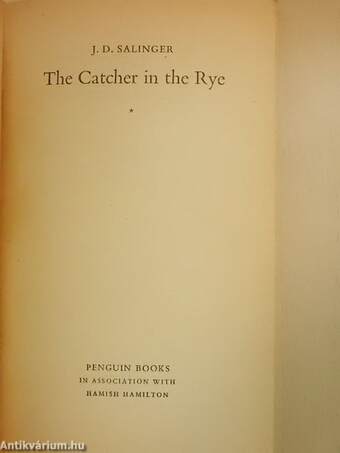 The Catcher in the Rye