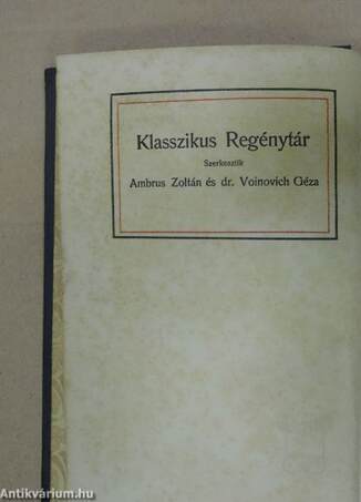 "50 kötet a Klasszikus Regénytár sorozatból (nem teljes sorozat)"