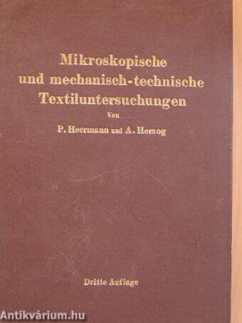 Mikroskopische und mechanisch-technische Textiluntersuchungen