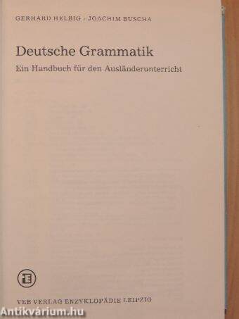 Deutsche Grammatik