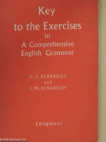 Key to the Exercises in A Comprehensive English Grammar