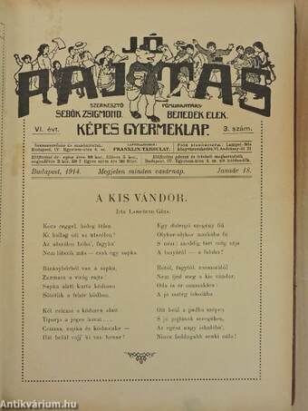 Jó pajtás 1914. január-június (fél évfolyam)