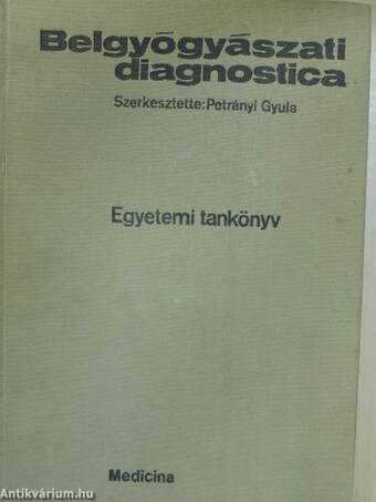 Belgyógyászati diagnostica