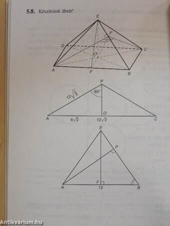 Matematika érettségi, felvételi feladatok és megoldások 1994