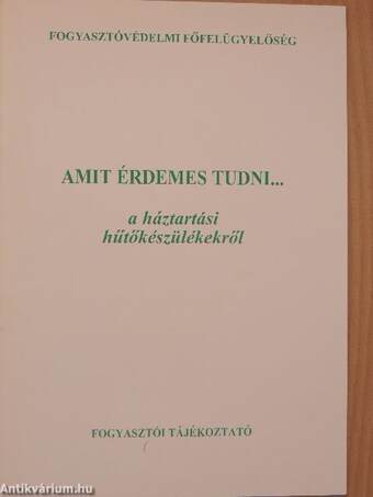 Amit érdemes tudni...