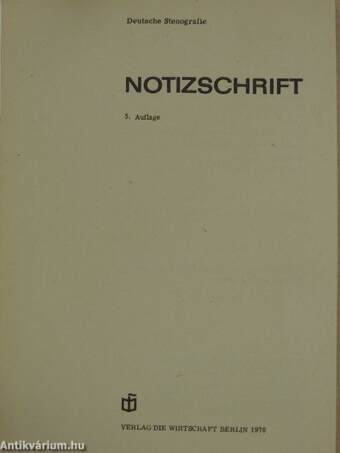 Notizschrift