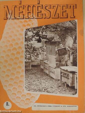 Méhészet 1972. augusztus