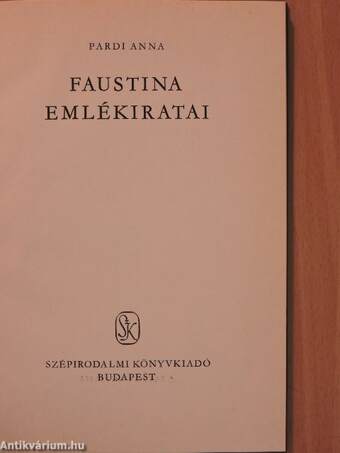 Faustina emlékiratai