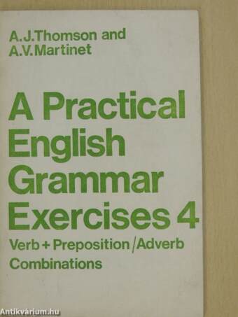 A Practical English Grammar Exercises 4