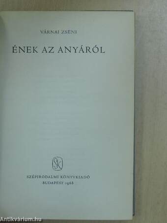 Ének az anyáról