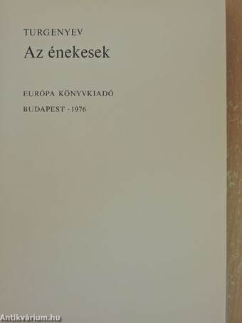 Az énekesek