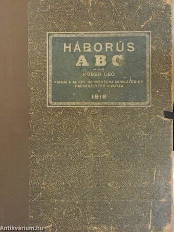 Háborús ABC (hiányos)