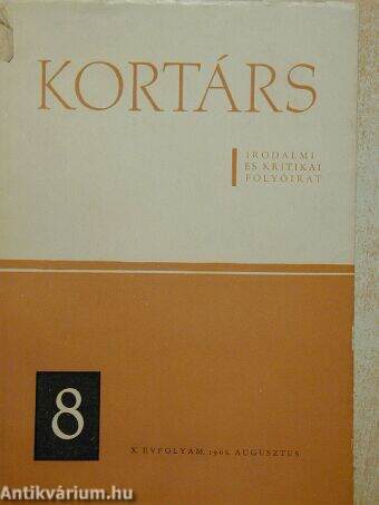 Kortárs 1966. augusztus