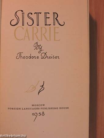 Sister Carrie