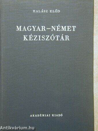 Magyar-német kéziszótár