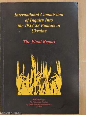 International Commission of Inquiry Into the 1932-33 Famine in Ukraine