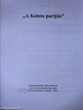 "A Kalota partján"