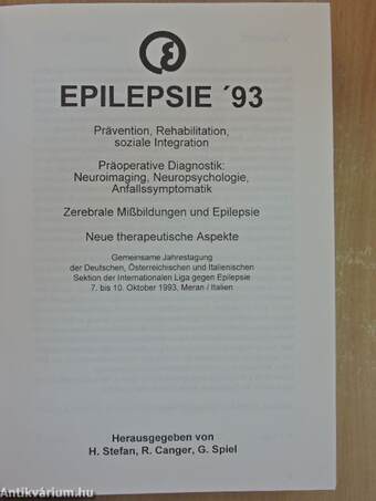 Epilepsie '93