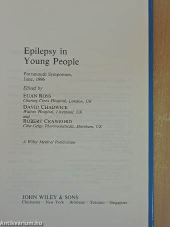 Epilepsy in Young People