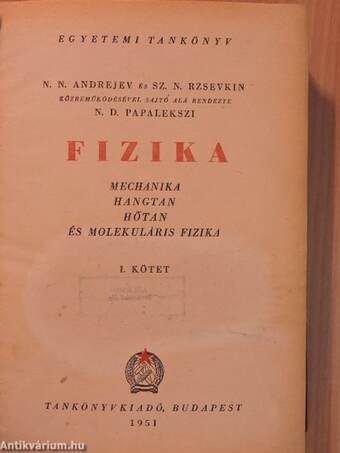 Fizika I.