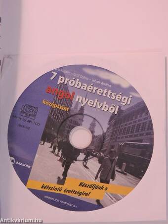 7 próbaérettségi angol nyelvből - CD-vel