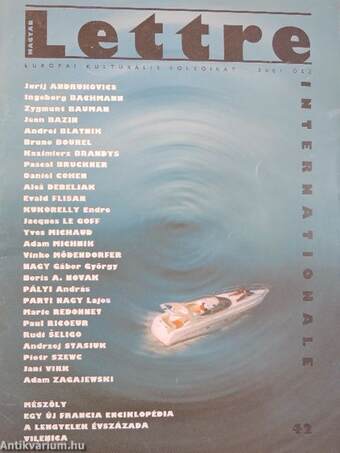 Magyar Lettre Internationale 2001. ősz