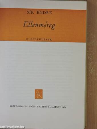 Ellenméreg