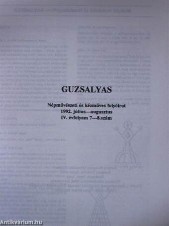 Guzsalyas 1992. július-augusztus